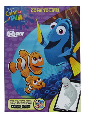 Livre coloriage Finding Dory Disney Pixar album dessin enfant Color and Play