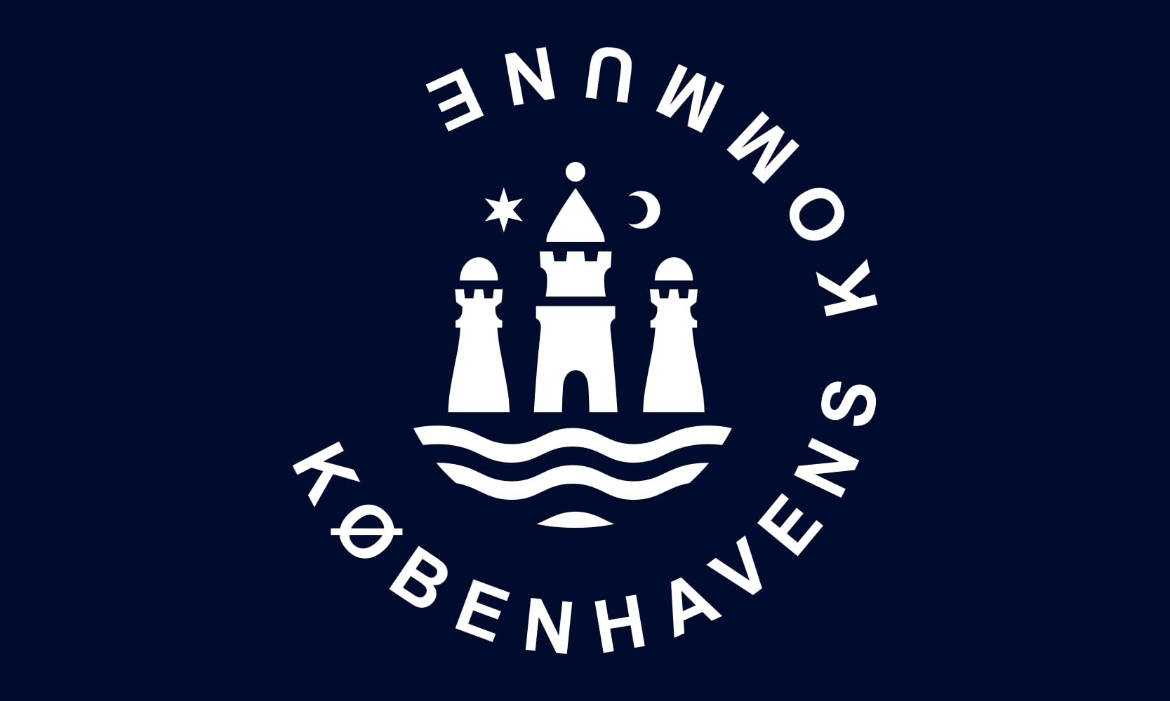 Drapeau de Copenhague pour pavoiser votre extérieur style danois hygge