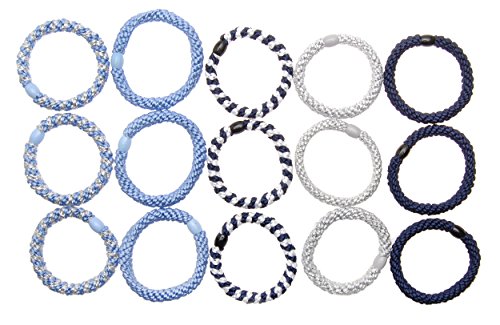 L. Erickson Grab & Go Ponytail Holders - Sparkle #TOP2