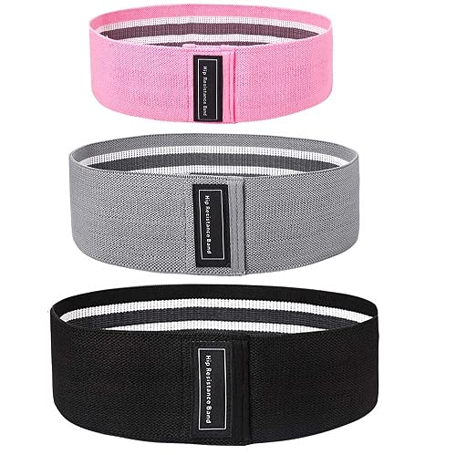 Fitcozi Fabric Workout Bands Set with 3 Pcs Resistance Levels, Women Non-Slip Heavy Exercise Bands Elastic Loops for Legs and Butt Hips (B09BFNFLPP) Amazon Price History, Amazon Price Tracker