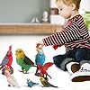 Tuin Vogels Decoy – Realistische Papegaai Lok Dier Decoratieve Beeldjes Simulatie Mini Leuke Papegaai Vogelfiguren Dier…