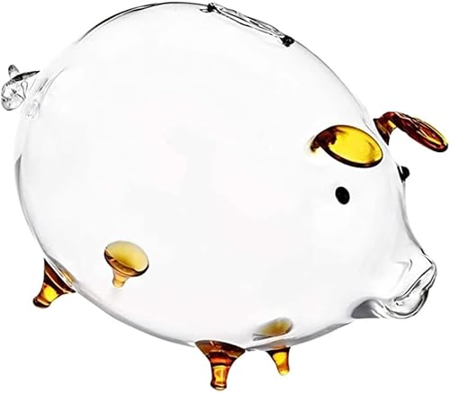 ibasenice Alcancía de animales de la cartera del cerdo de los niños del tarro de ahorro del tarro del dinero del tarro del dinero de dibujos