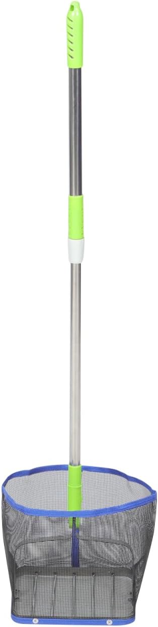 Portable Table Tennis Ball Picker Upper - Retractable Pong Ball Collector with Stainless Steel Frame for Effortless Retrieval