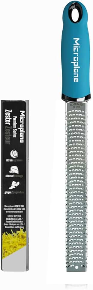 Microplane Premium Classic Series Citrus Zester and Grater - Turquoise