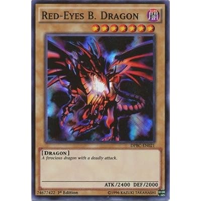 YU-GI-OH! - Red-Eyes B. Dragon DPBC-EN021 - Duelist Pack 16: Battle City - 1st Edition - Super Rare