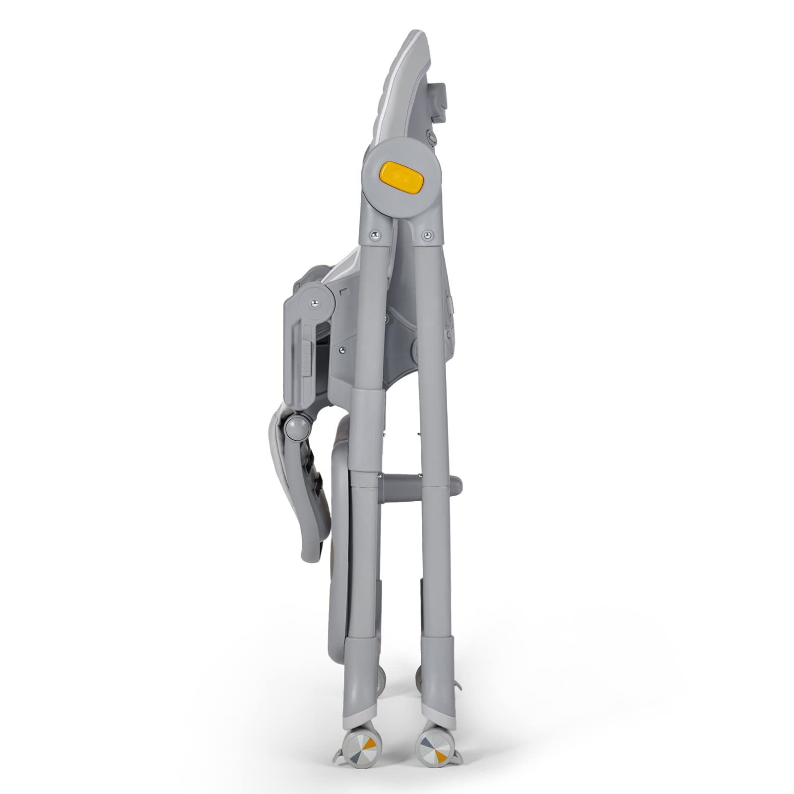 Kinderkraft LASTREE Seggiolino Pappa Reclinabile 0-36 Mesi, Funge da Sdraietta con Barra dei giochi, Schienale Poggiapiedi regolabile, Regolare l'altezza del Sedile, Grigio