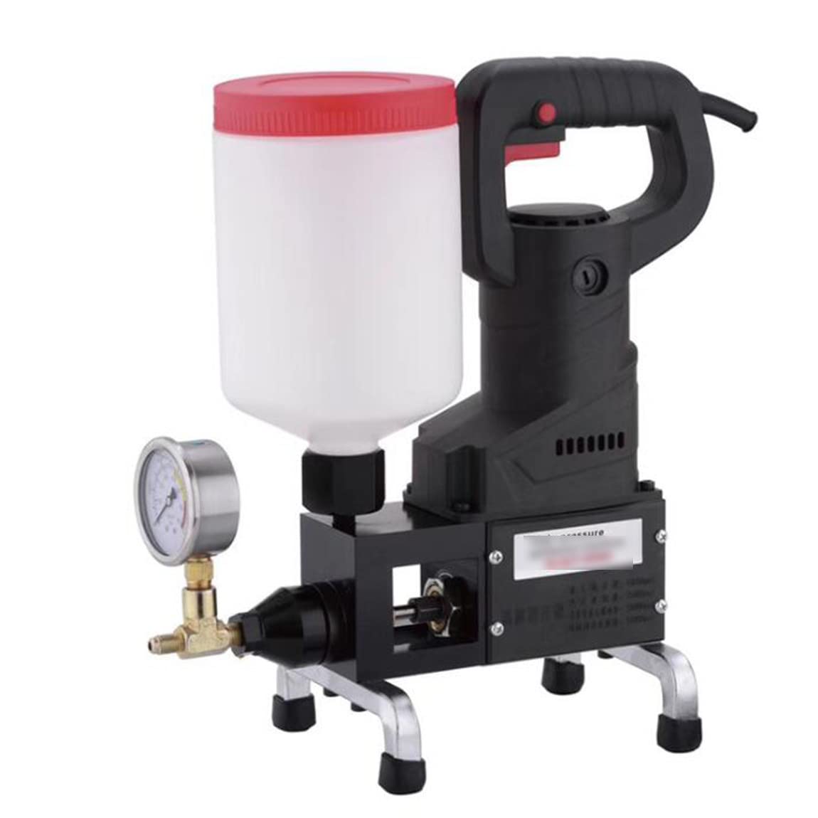 Macchina per iniezione epossidica ad alta pressione, macchina per stuccatura da 1100 W Macchina per pompa di arresto delle perdite ad alta pressione Groutrice per calcestruzzo, riparazione impermeab