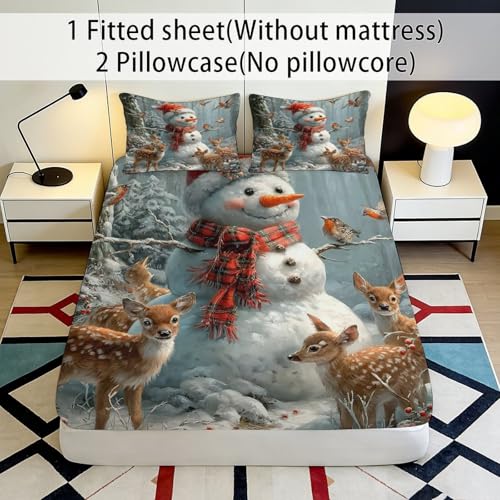 Housse de matelas lavable et douce en microfibre 90x200x25cm - 3