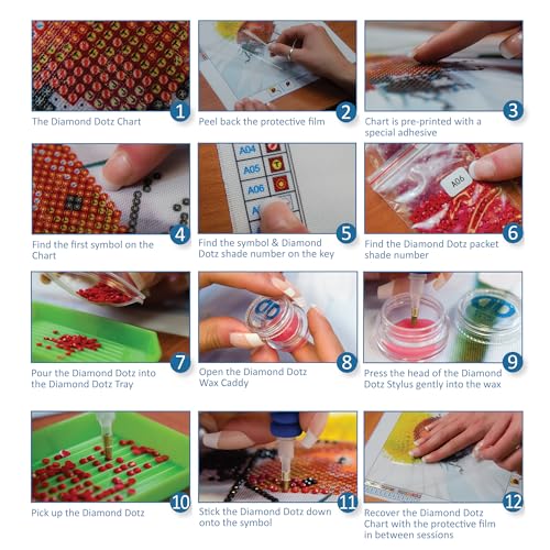 Image of Diamond Dotz EMBROIDERY KIT, Gone But Not Forgotten