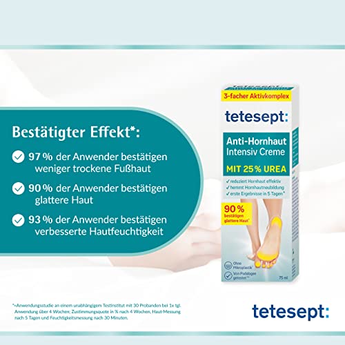 Fußcreme tetesept Anti-Hornhaut Intensiv Creme mit Hydro-Lipid
