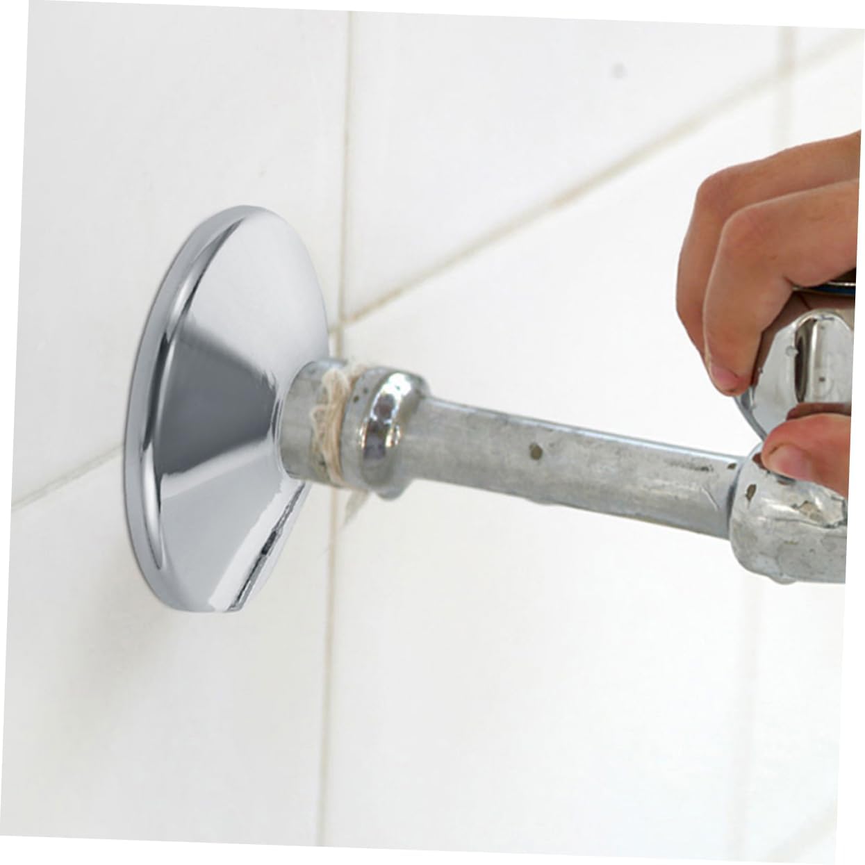 3pcs Faucet Cover Radiator Pipe Covers Pipe Decorative Fittings Decorative for Triangle Valve Faucets Standard Hole