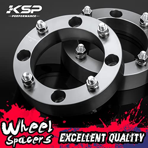 Ksp 4X156Mm Atv Wheel Spacers 1.5 Inches With 12X1.5 Studs, Fit For 2013+ Polaris Ranger, 2014+ Polaris Rzr Xp 1000, 2015+ Polaris Rzr,4Pcs Grey #TOP4