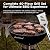 Kaluns BBQ Accessories, Complete Grill Set Dad Gifts for Fathers Day, 40 Pcs Premium Heavy Duty Stainless Steel Barbecue Grill Accessories for Outdoor Grill Gifts for Men Dad