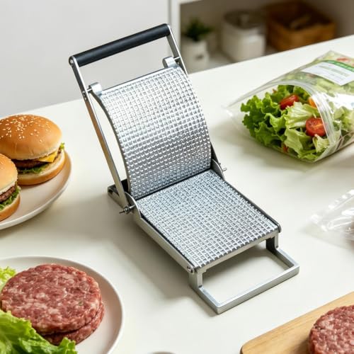 Prensa de carne portátil para barbacoa camping y reuniones familiares 4