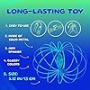Mozi Geometric Magic Flow Bracelet - Easy to Use - 3D Bracelet Spiral Toy, Spinning Bracelet Spiral for Children and Adults (Iridescent) #3