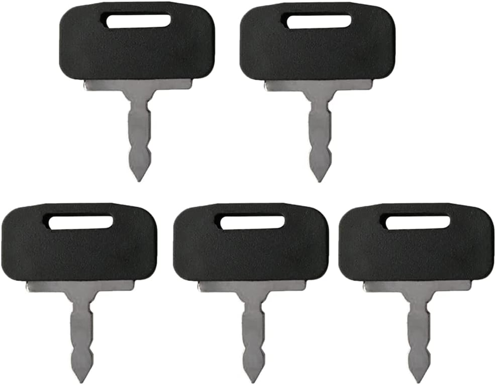 5X Key 3813361M1 1695447M1 829741M1 Compatible with Massey Ferguson Tractor Ignition Key