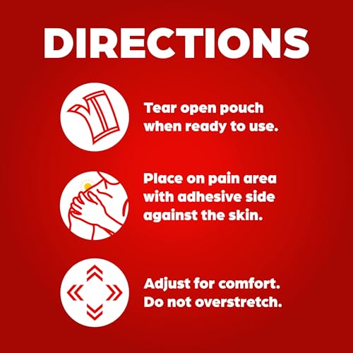 Image of ThermaCare Portable Heating Pads for Muscle & Joint Pain Relief - Adhesive Heat Wraps, Drug-Free Heat Therapy - Flexible, Discreet Heat Patches for Daily Comfort & Wear - 12 Count (3 Packs of 4)