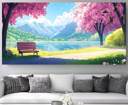 Kit Complet Broderie Diamant XXL 70x210cm | Canevas Cristal 5D Haute Précision M-Y447
