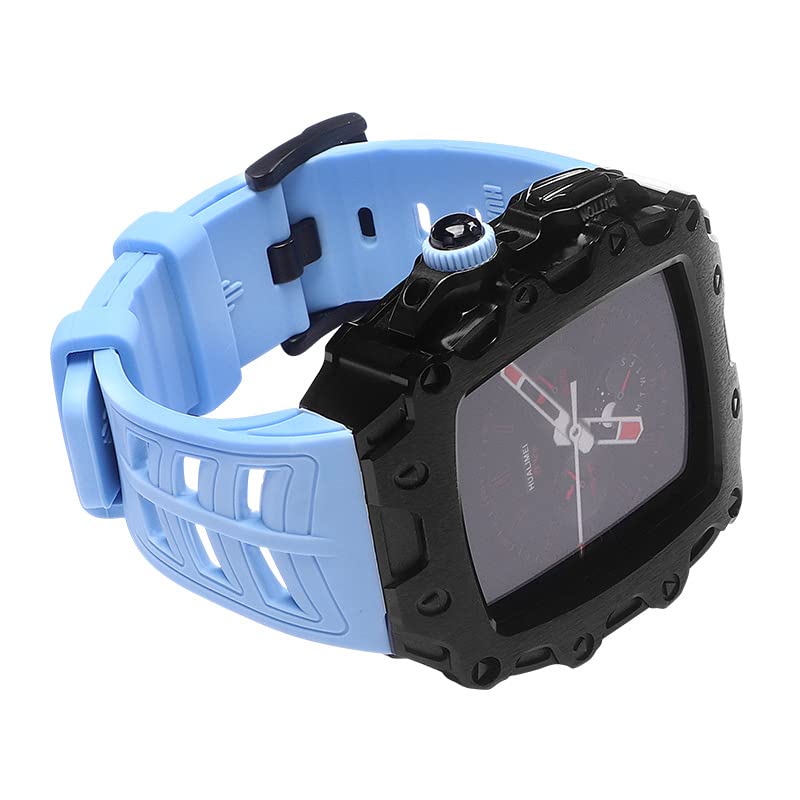 Protector metálico Apple Watch 45mm antiarañazos ágata