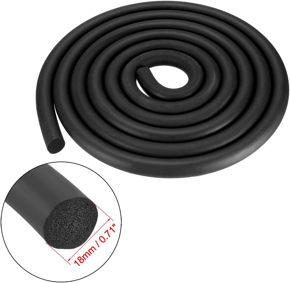 MACHSWON Foam Rubber Seal Weather Strip 18mm Diameter 3 Meters - Image 3