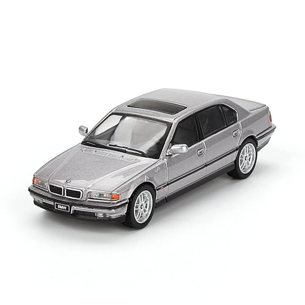 1:64 Diecast Model Car Compatible with BMW 750IL Aspen Silver Metallic Limited Edition by…