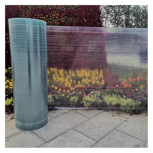 Éclairage naturel pour pergola avec la feuille polycarbonate transparente 0,6x8