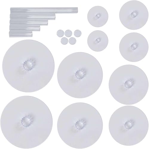 Miniatura 7 de Efavormart - Soporte decorativo de 5 niveles para decoración de postres de postres de cristal acrílico para fiesta de cumpleaños, boda