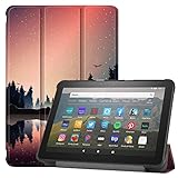 Protection complète : il est fabriqué en cuir PU de haute qualité, discret, luxueux et confortable. La surface intérieure est en microfibre qui offre une meilleure protection pour l'écran et le garder propre. Ouvrez l'étui de protection pour réveiller automatiquement la tablette et fermez l'étui de protection pour entrer automatiquement en mode veille.