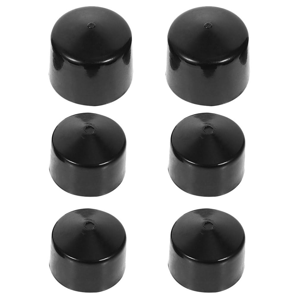 INOOMP 6pcs Skateboard Truck Bushings Replacement Cups Shockproof Accessories for Enhanced Stability Performance Scratch for All Skateboard Types