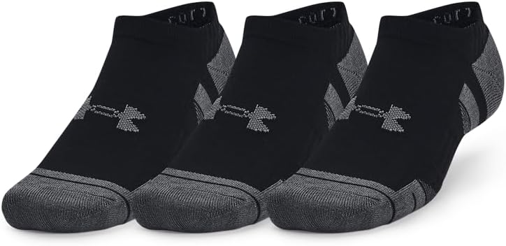 Under Armour Unisex Adult Performance Cotton No Show Socks (3-Pairs)