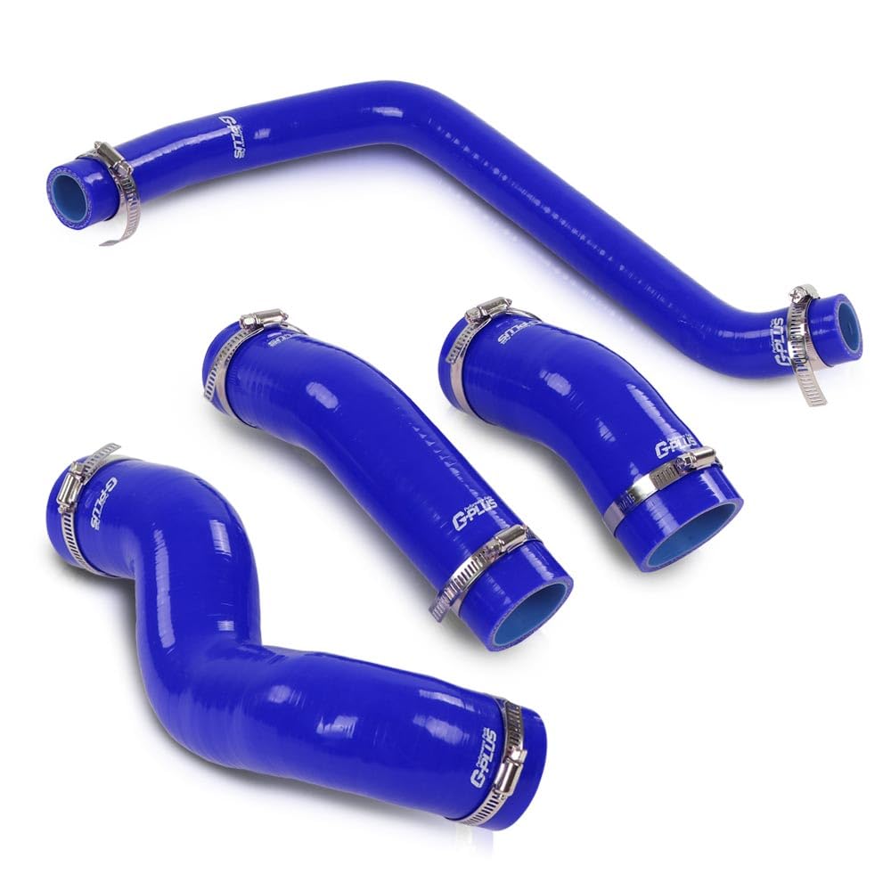 PIT66 Radiator Hose Set Compatible with HMMWV & Humvee 12339160 12339159 12339162 12340046 Blue