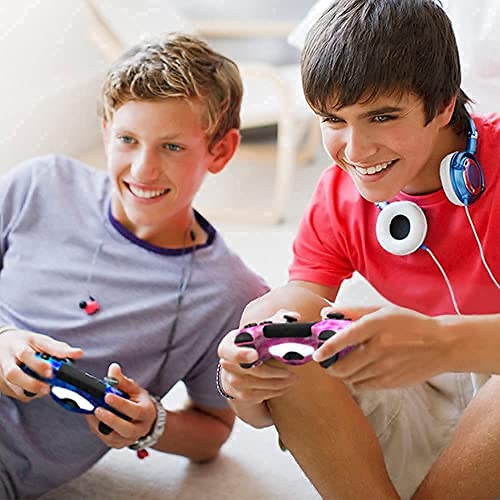 Wireless Controller For Ps4, Gamer Girl Style High Performance Double Shock Gaming Controller Compatible With Playstation4 /Pro/Slim/Pc With Sensitive Touch Pad,Mini Led Indicator,Audio Function #TOP5