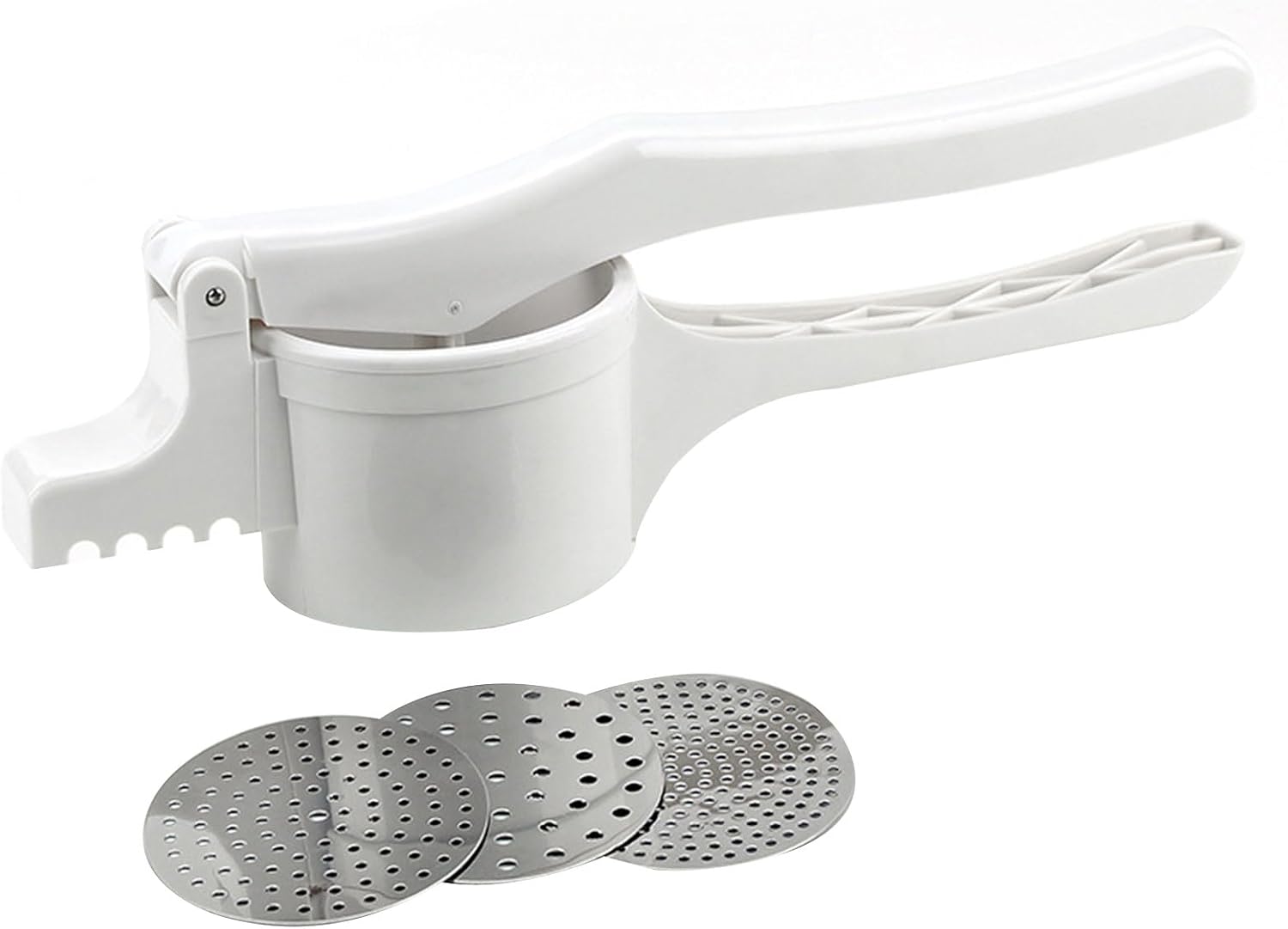 Manual Potato Press Multifunction Crusher Easy to Use Squeezer Efficient Masher Handheld Potato Crusher