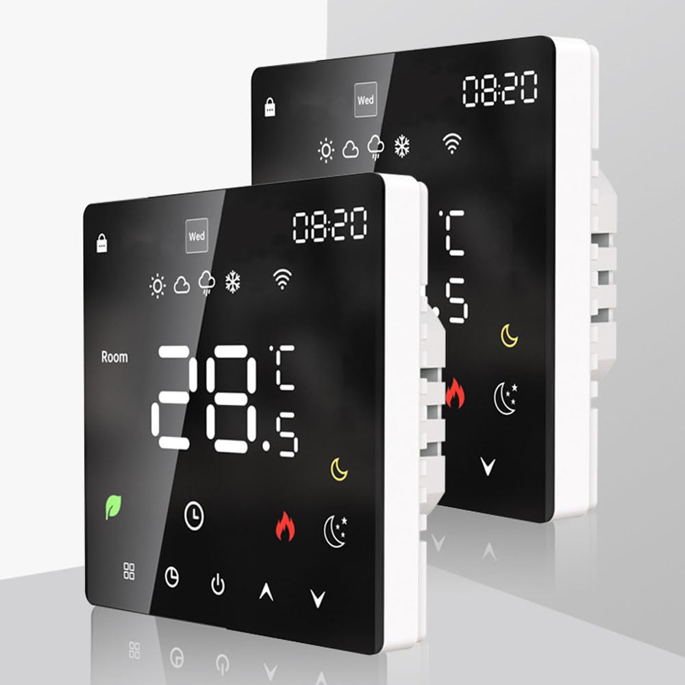 Display LCD, regolatore di temperatura intelligente, scaldabagno elettrico, termostato con funzione programmabile settimanale