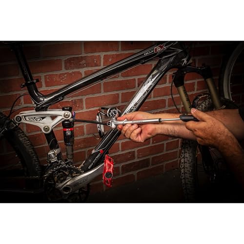 Bomba de choque Kilimanjaro Série Ciclo cilindro e eixo de alumínio, reparo de bicicleta, ferramenta