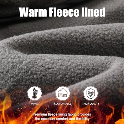 Kids Winter Snow Ski Pants Boys Girls Fleece Lined Warm Pants Waterproof Windproof Softshell Outdoor Hiking Pants2