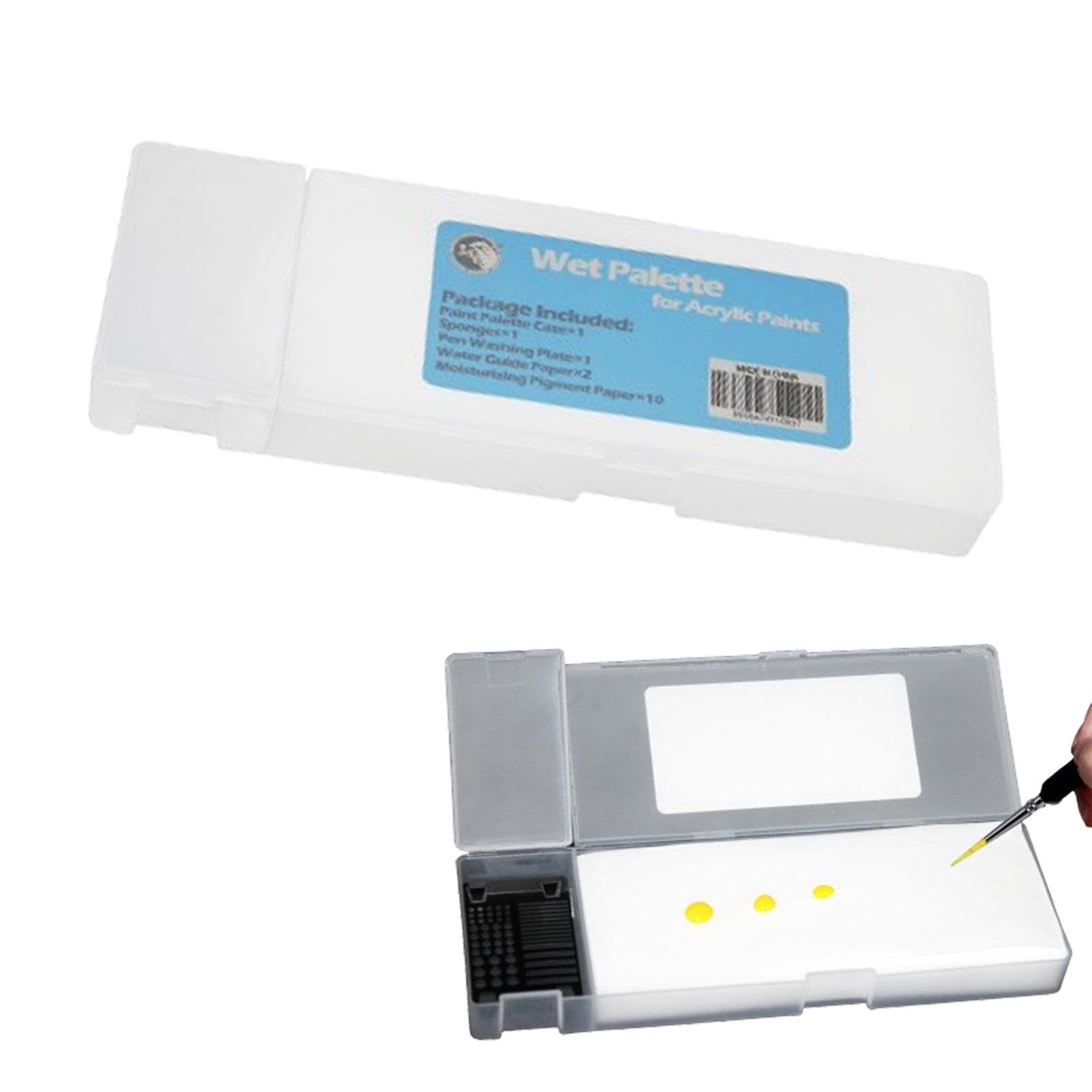Paleta Stay Wet evita el desperdicio de acrílico en proyectos de manualidades en casa