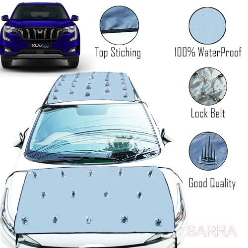 Image of SARRA Permium Quality Car Protection Covers from Dog /Monkey Sitting On The Top of The Car Or On Bonnet (Pack of 2 -)(1 Big and 1 Small)