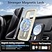 MOCCA Strong Magnetic for iPhone 15 Pro Case, [Compatible with Magsafe][13FT Military Drop Protection] Slim Translucent Matte Shockproof Case for iPhone 15 Pro Phone Case 6.1'', Light Gold