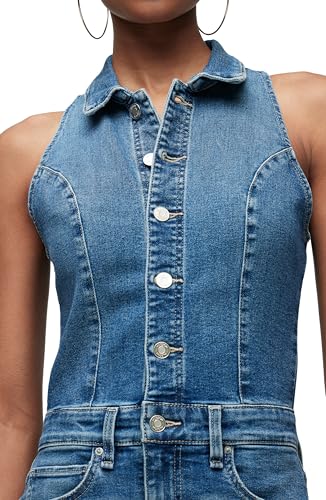 Image of Hudson Women's Sleeveless Utility Dress with Pockets