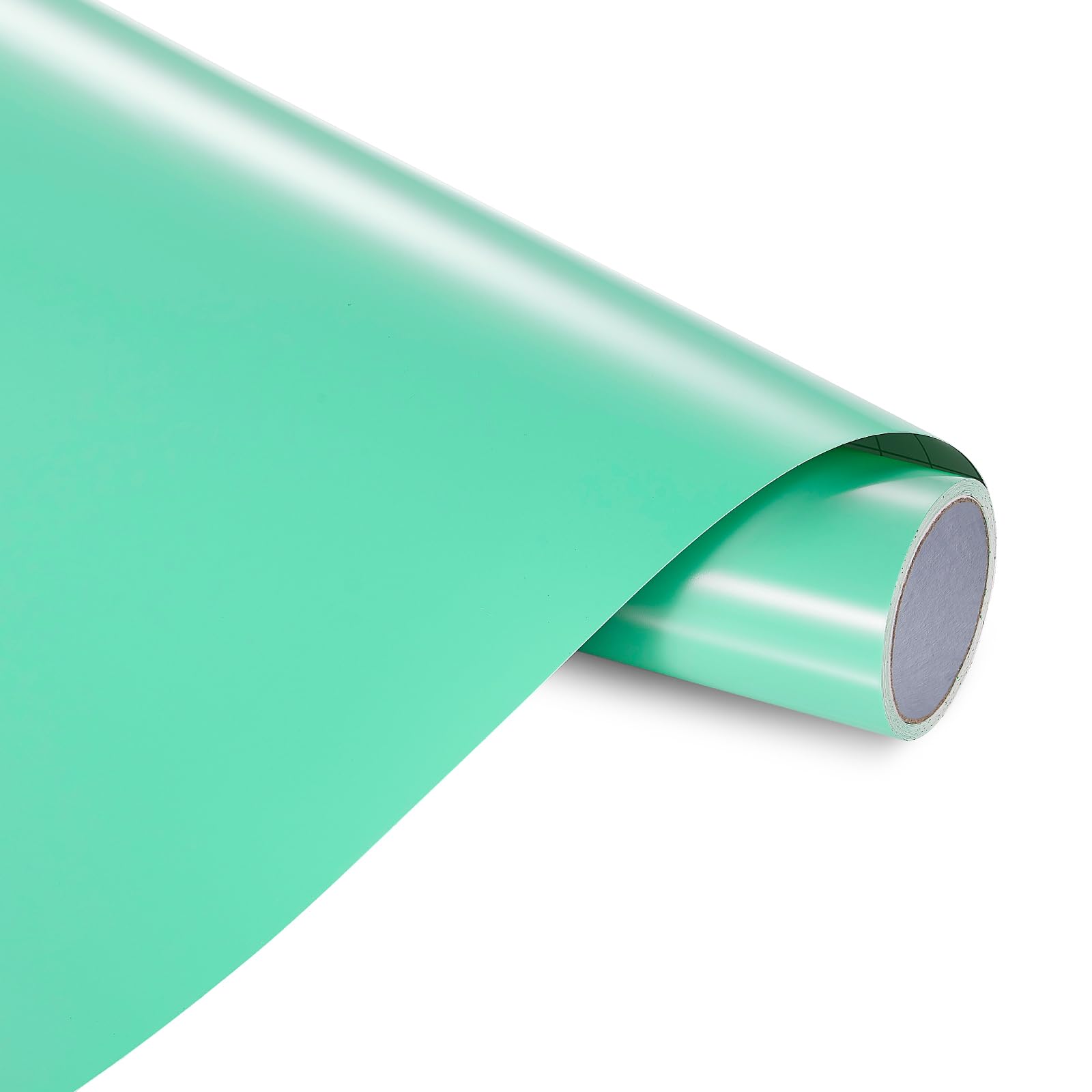 Ant Mint 12" X 10Ft Craft Permanent Adhesive Vinyl For Diy Project, Decal, Sticker, All Weather Fade Proof, Indoor Outdoor Use For Crafts, Cricut, Silhouette, Expressions, Cameo, Signs
