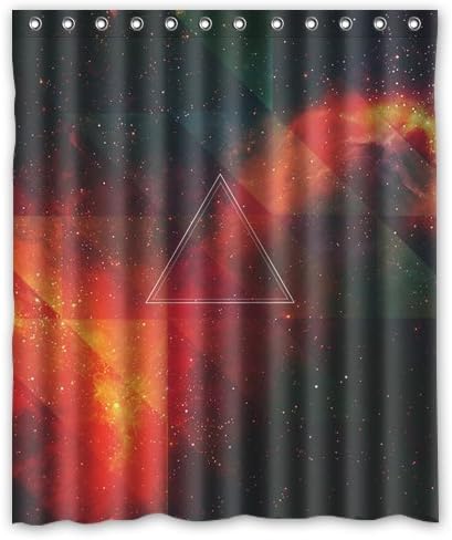 Amazing!! Great and Fantasy Universe Wallpapers 66" x72" Waterproof Polyester Fabric Bathroom Shower Curtain!