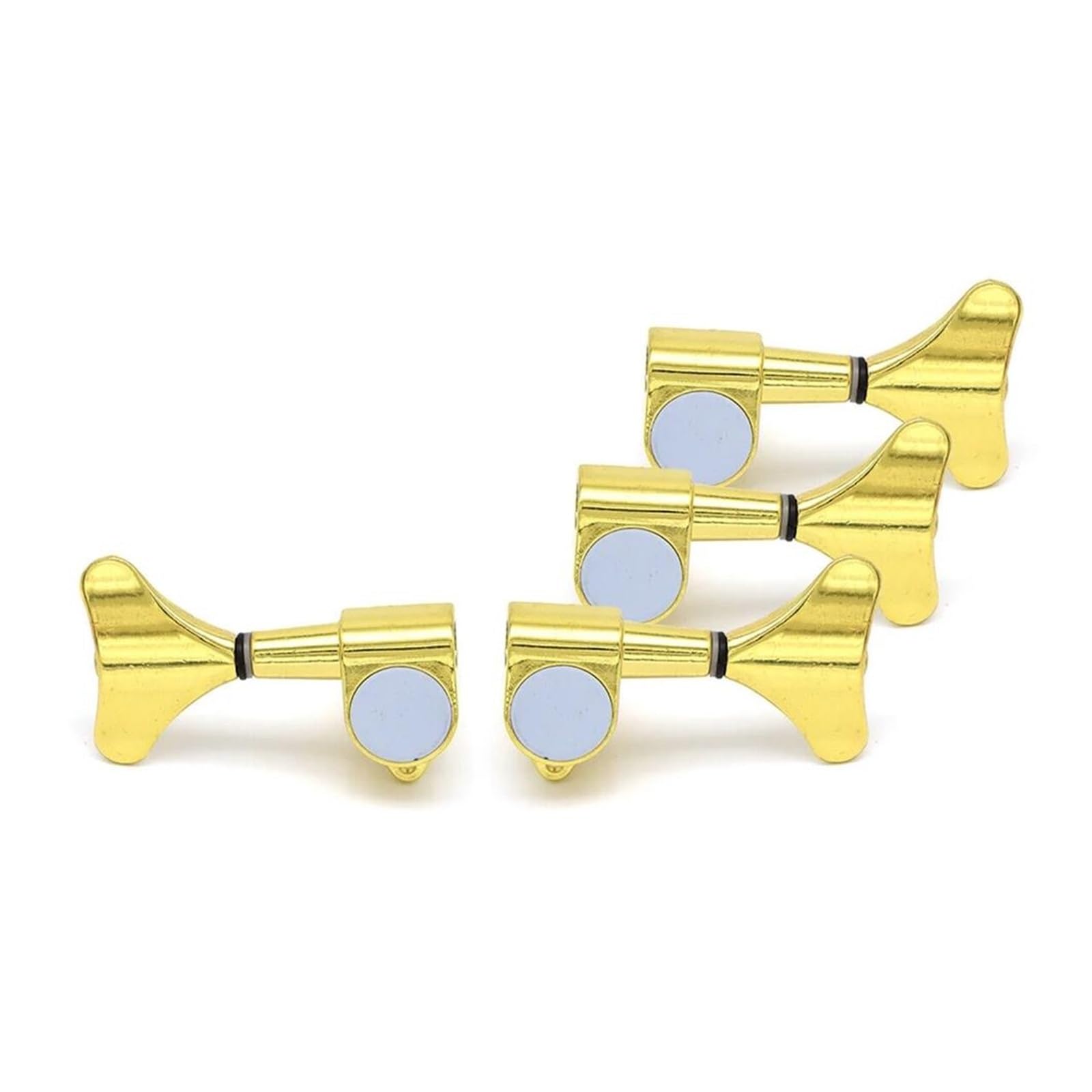 Akcesoria Do Pokręteł Do Strojenia Gitary 4R/3R1L 4strunowy Tuner Basowy Do Profesjonalnych Akcesoriów Do Instrumentów Gitarowych(3R1L Gold)