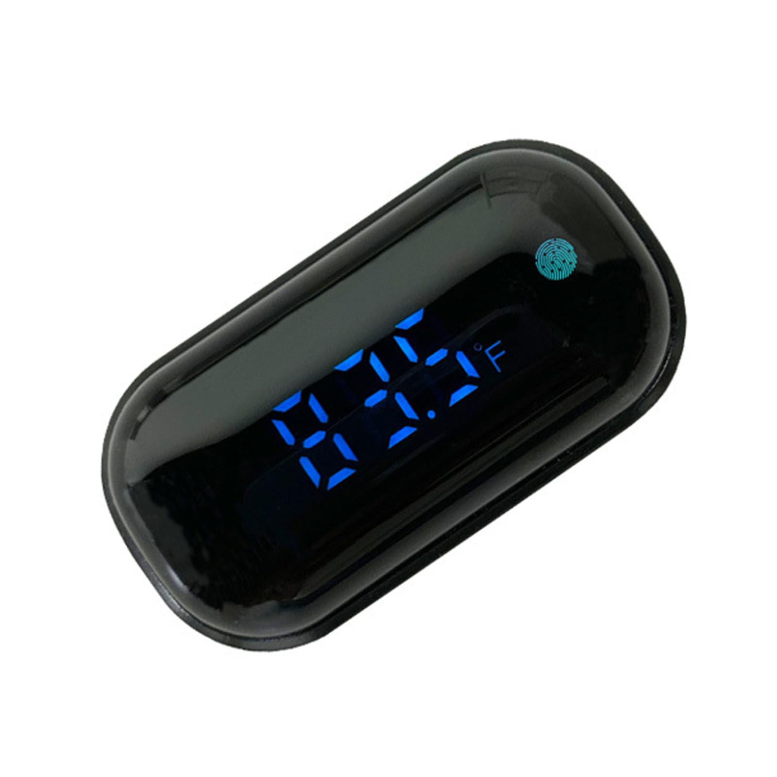 Hqkfuybl LED Display Thermometers for Aquarium Fishtank High Accurate Stick On Thermometers with Temperature Sensing