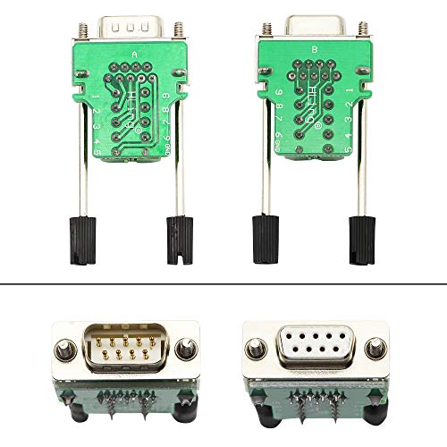 Adaptador conector DB9 RS232 Serial SinLoon miniatura 3