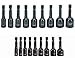 Quick Release Magnetic Nutsetter Set, 9 Piece SAE and 9 Piece Metric