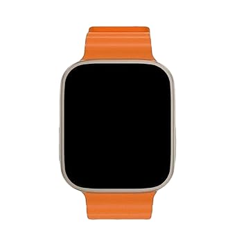 Like Star® T800 Ultra Smart Watch with Beautiful Strap, Bluetooth Calling Smart Watch, 1.99" Touch Display with Fitness & Outdoor, Health & Medical Tracker, 8 Unique UI Interactions (Orange) - image, photos