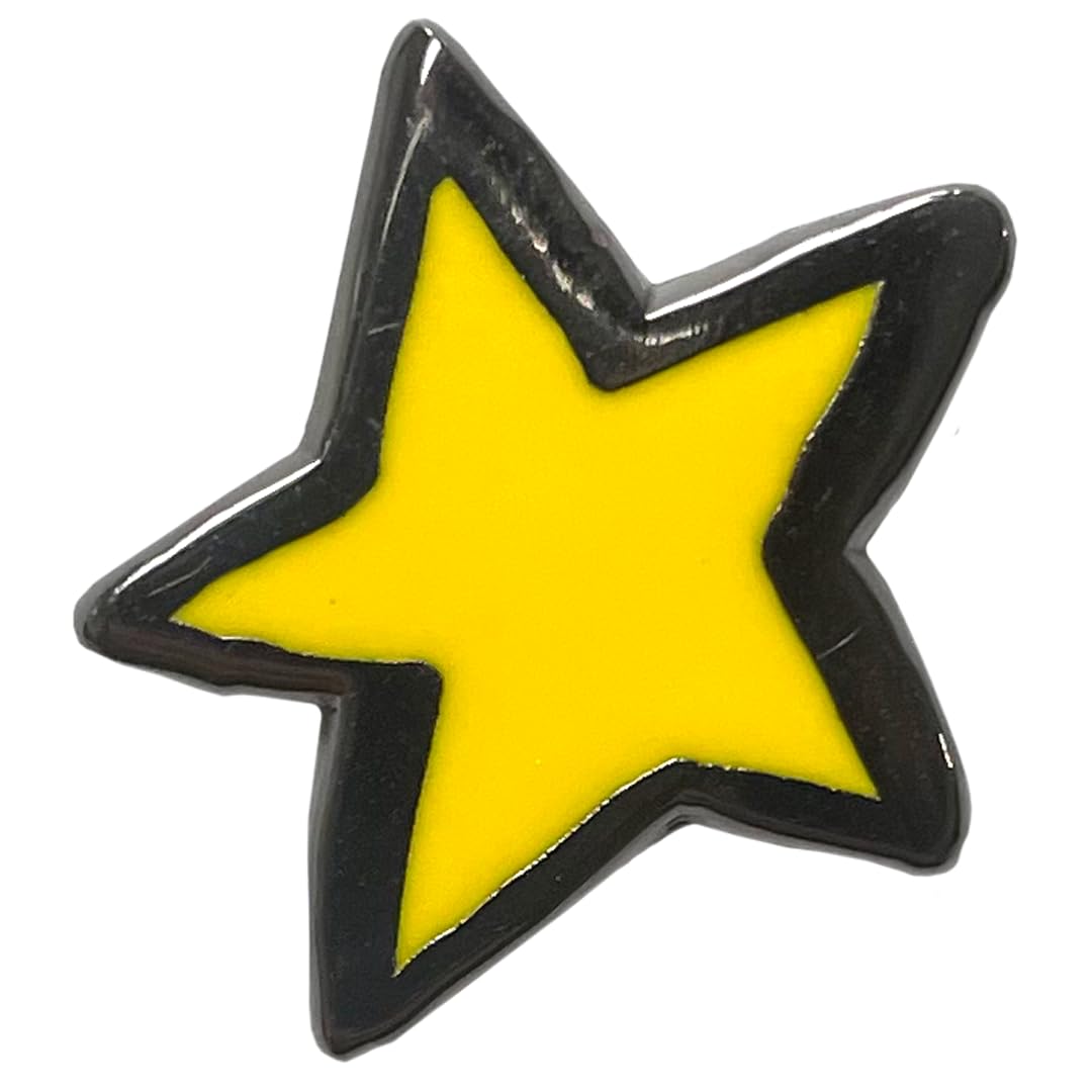 Pawprint Family | UFO & Star Enamel Pin Badge Set | Julia Donaldson and Axel Scheffler's The Smeds and the Smoos Official Merchandise, Nickel