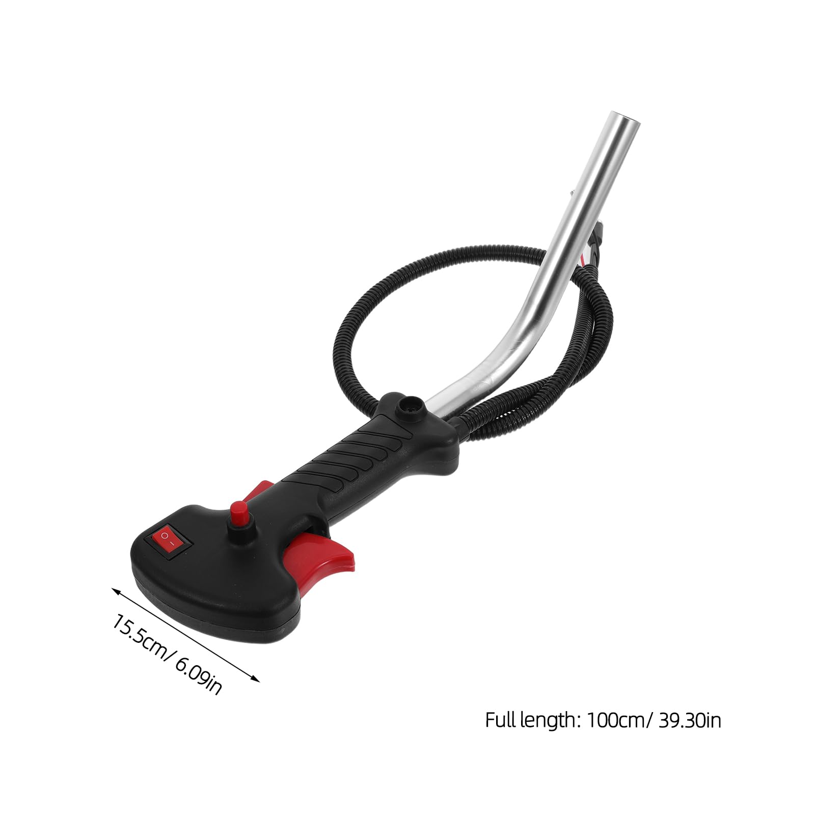 DOITOOL Manija de Palanca de Control del Acelerador para Cortacésped Montaje Lateral, Cable de 83 Cm, Interruptor de Cierre de Gas, Repuesto para Herramienta de Jardinería, Accesorio