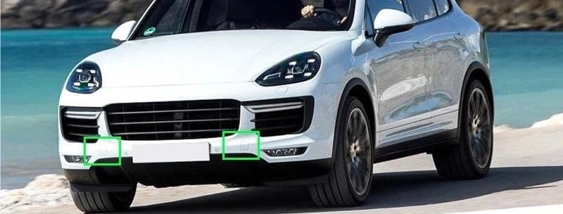 に適合する カイエン に適合する ターボ 2015-2017 フロントバンパー トレーラーカバー 95850515510G2X 65